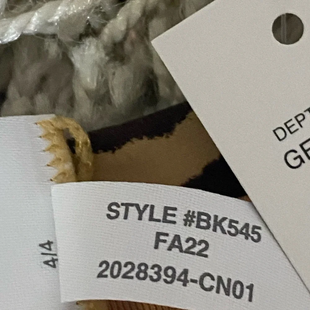 J. Crew Womens High Waisted Bikini Bottom Zebra Stripe Size 3X High Cut Leg New - Picture 4 of 5